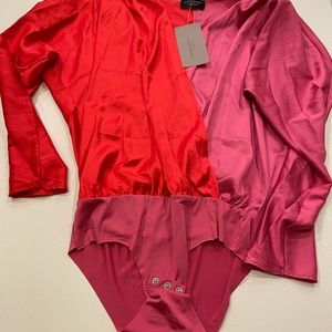 Wrap  Neck Blouse